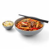 Udon con Pollo